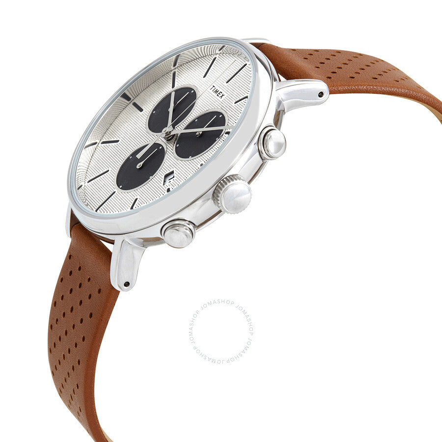 Timex Fairfield Chronograph Quartz Silver Dial Men's Watch TW2R79900 - Dawson Watches #2