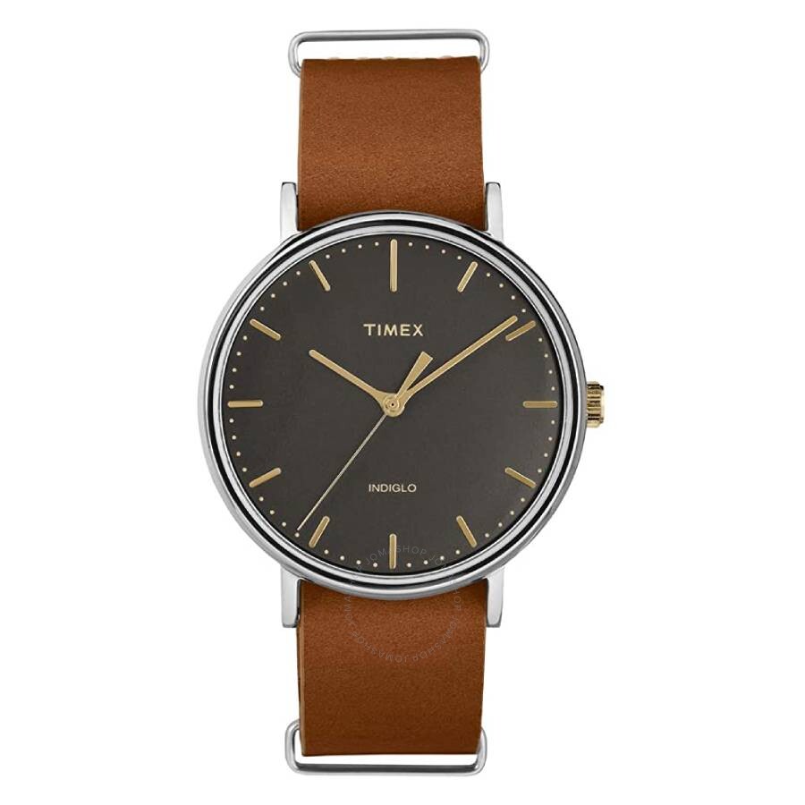 Timex Fairfield Quartz Black Dial Men's Watch TW2P97900 - Dawson Watches