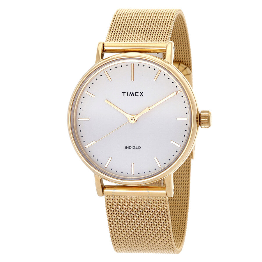 Timex Fairfield Quartz  Cream Dial Ladies Watch TW2R26500 - Dawson Watches