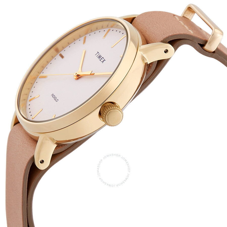 Timex Fairfield Quartz White Dial Ladies Watch TW2P98400 - Dawson Watches #2
