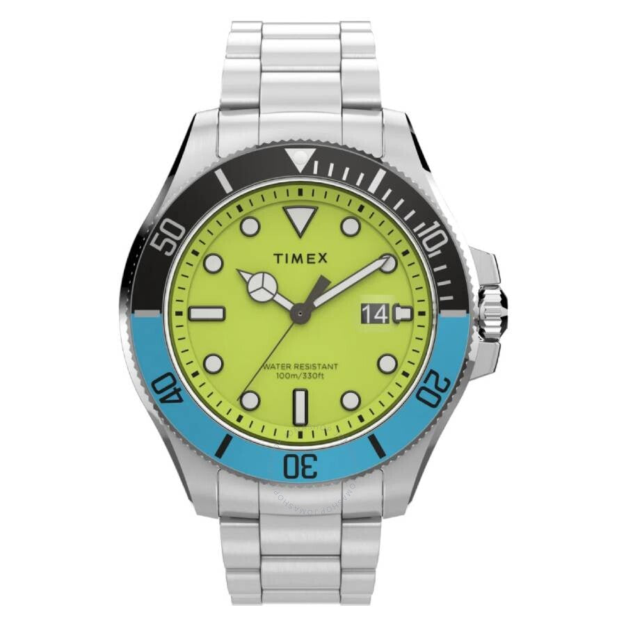 Timex Harborside Coast Quartz Green Dial Men's Watch TW2V65300 - Dawson Watches