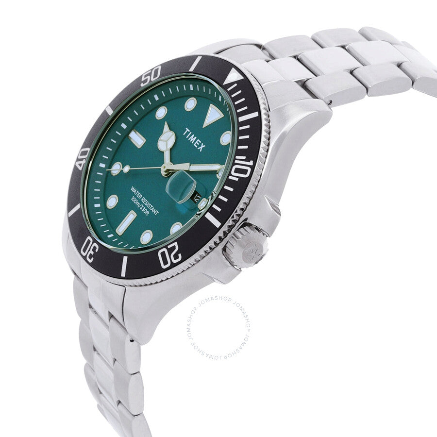 Timex Harborside Coast Quartz Green Dial Men's Watch TW2V91900 - Dawson Watches #2