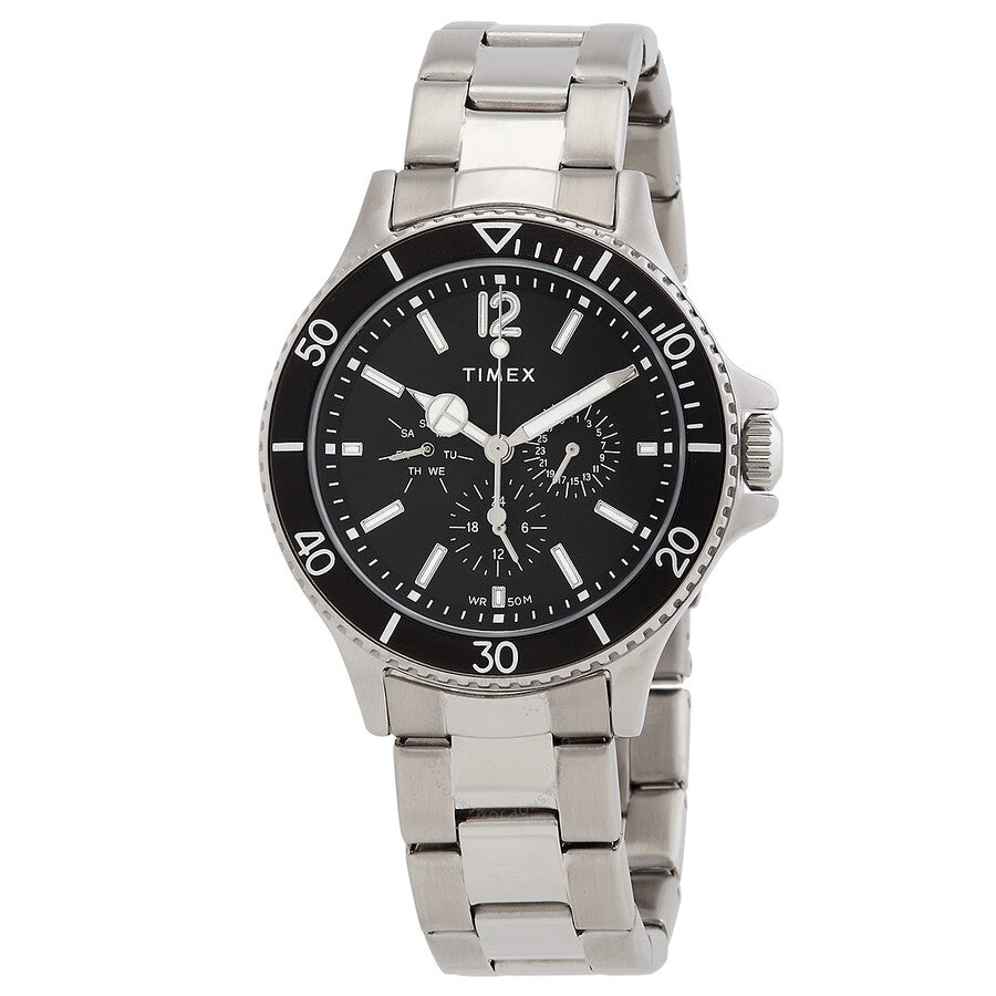 Timex Harborside Multifunction Quartz Black Dial Men's Watch TW2U13100 - Dawson Watches