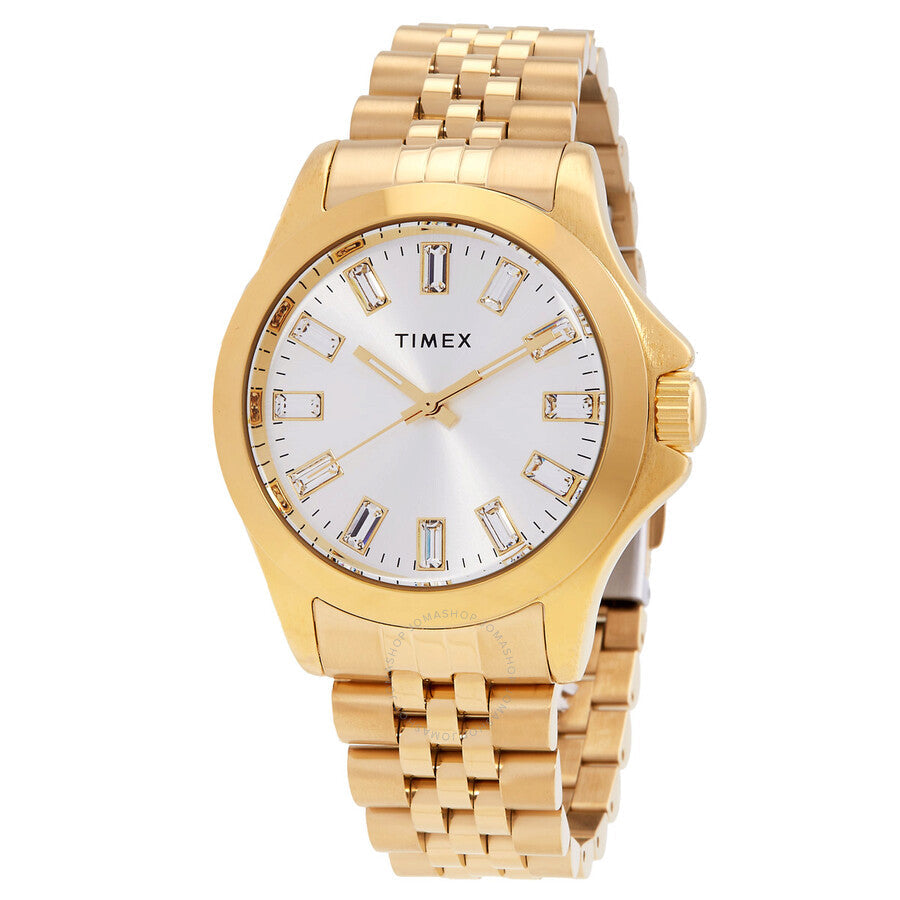 Timex Kaia Quartz Silver Dial Ladies Watch TW2V79800VQ - Dawson Watches
