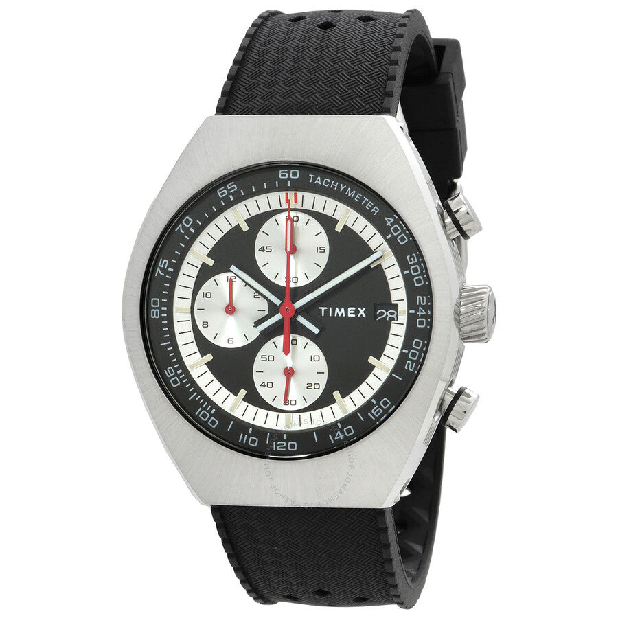 Timex Legacy Chronograph Quartz Black Dial Men's Watch TW2W64500 - Dawson Watches