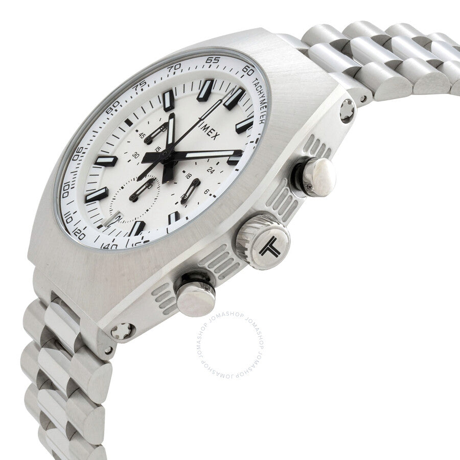 Timex Legacy Chronograph Quartz Silver Dial Men's Watch TW2W22200 - Dawson Watches #2