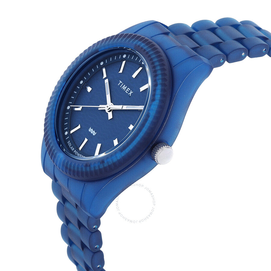 Timex Legacy Ocean Solar Powered Blue Dial Men's Watch TW2W56200 - Dawson Watches #2