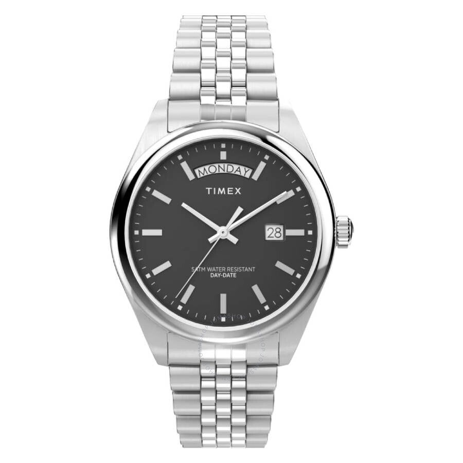 Timex Legacy Quartz Black Dial Men's Watch TW2V67800 - Dawson Watches
