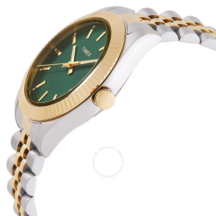 Timex Legacy Quartz Green Dial Ladies Watch TW2W87400 - Dawson Watches #2