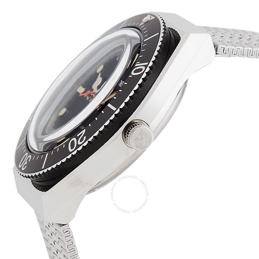 Timex M79 Automatic Black Dial Watch TW2U78300V3 - The Watches Men & Co #4