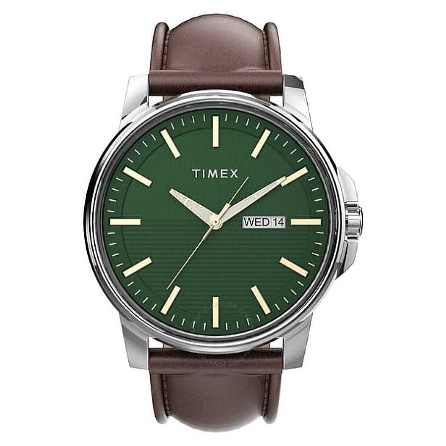 Timex Main Line Quartz Green Dial Men's Watch TW2V20900JI - Dawson Watches