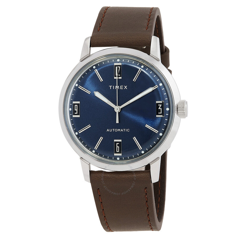 Timex Marlin Automatic Blue Dial Men's Watch TW2V44500 - Dawson Watches