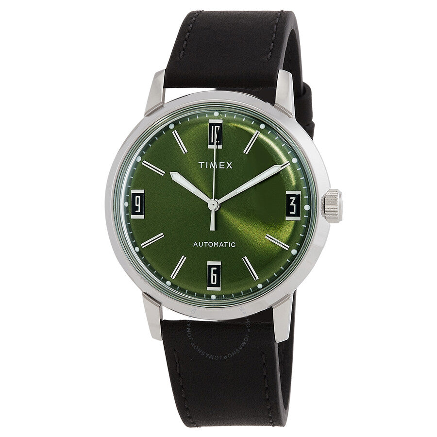 Timex Marlin Automatic Green Dial Men's Watch TW2V44600 - Dawson Watches
