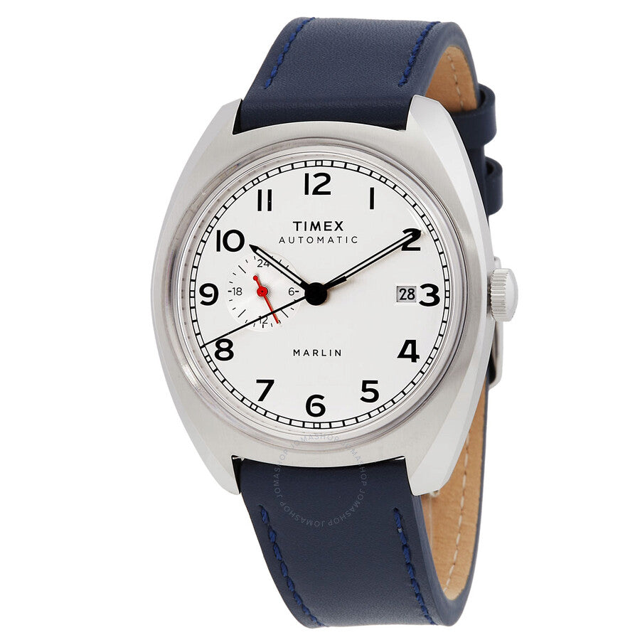 Timex Marlin Automatic Silver Dial Men's Watch TW2V61900V3 - Dawson Watches