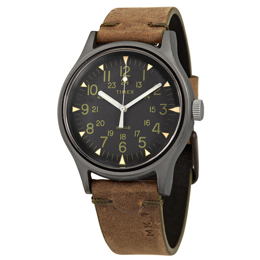 Timex MK1 Quartz Black Dial Men's Watch TW2R97000 - Dawson Watches