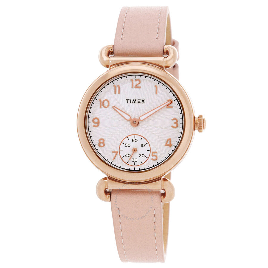 Timex Model 23 Quartz Silver Dial Ladies Watch TW2T88400VQ - Dawson Watches