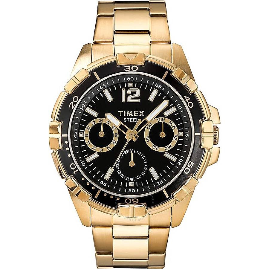 Timex Multifunction Quartz Black Dial Men's Watch TW2T50800 - Dawson Watches
