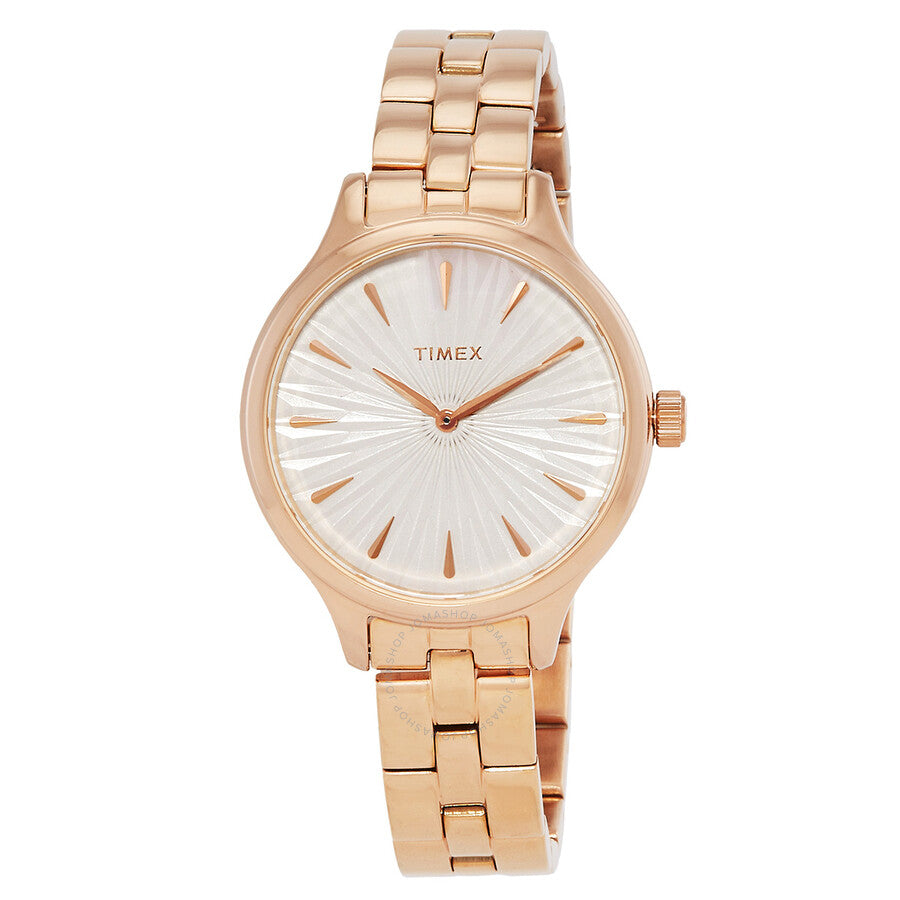 Timex Peyton Quartz White Dial Ladies Watch TW2V06300 - Dawson Watches