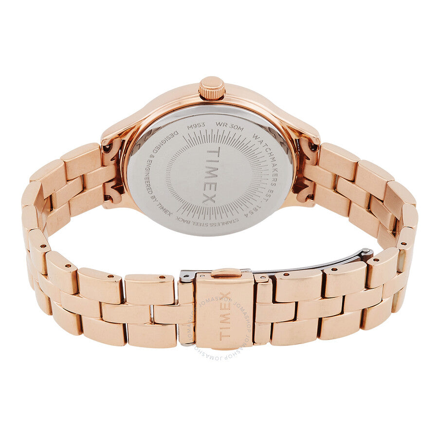 Timex Peyton Quartz White Dial Ladies Watch TW2V06300 - Dawson Watches #3