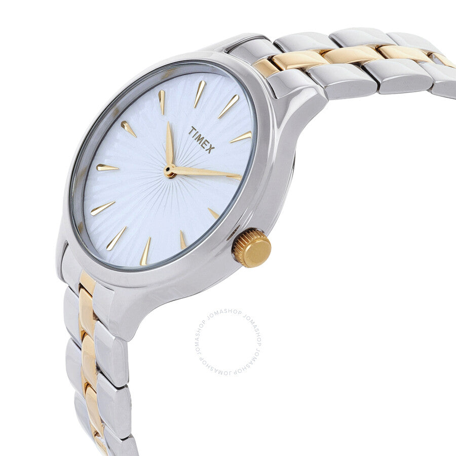 Timex Peyton Quartz White Dial Ladies Watch TW2V06500 - Dawson Watches #2