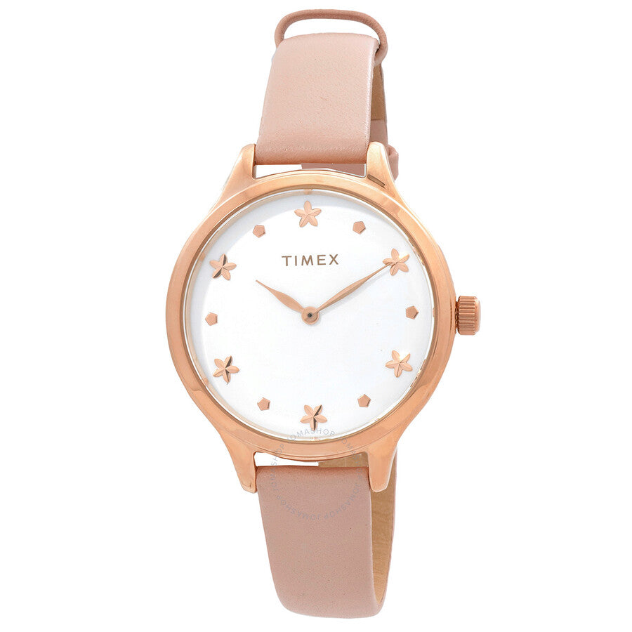 Timex Peyton Quartz White Dial Ladies Watch TW2V23700 - Dawson Watches