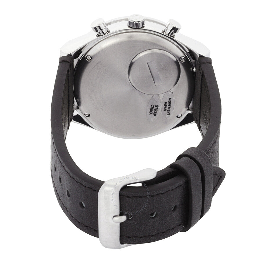 Timex Q Chronograph Quartz Black Dial Men's Watch TW2V42700 - The Watches Men & Co #3