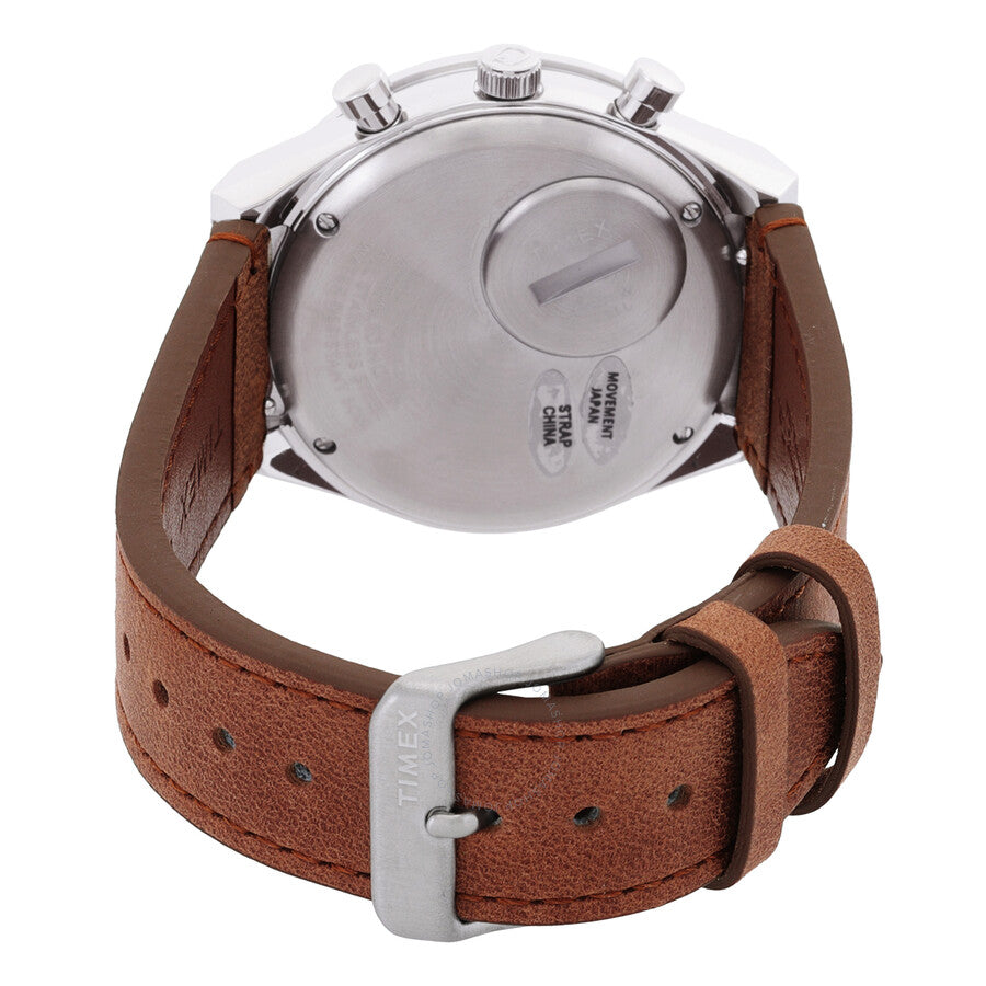 Timex Q Chronograph Quartz Cream Dial Men's Watch TW2V42800 - Dawson Watches #3