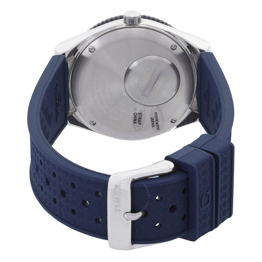 Timex Q Timex Quartz Blue Dial Men's Watch TW2V32100 - The Watches Men & Co #3