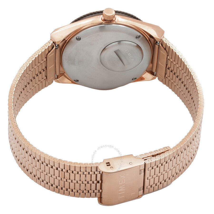 Timex Q Quartz Cream Dial Ladies Watch TW2U95700VQ - Dawson Watches #3