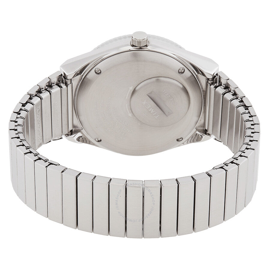 Timex Q Rainbow Quartz Silver Dial Expansion Band Ladies Watch TW2V66000 - Dawson Watches #3