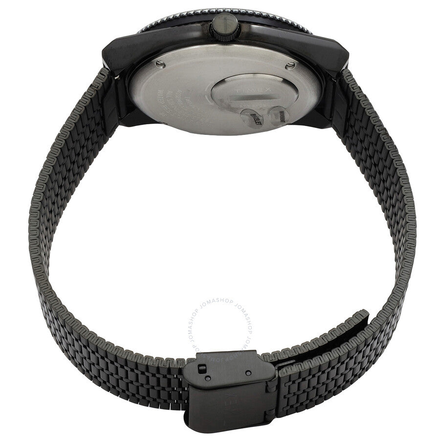 Timex Q Reissue Quartz Black Dial Men's Watch TW2U61600ZV - Dawson Watches #3