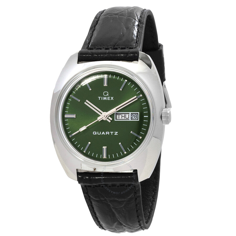Timex Q Timex 1978 Quartz Green Dial Men's Watch TW2W44700 - Dawson Watches