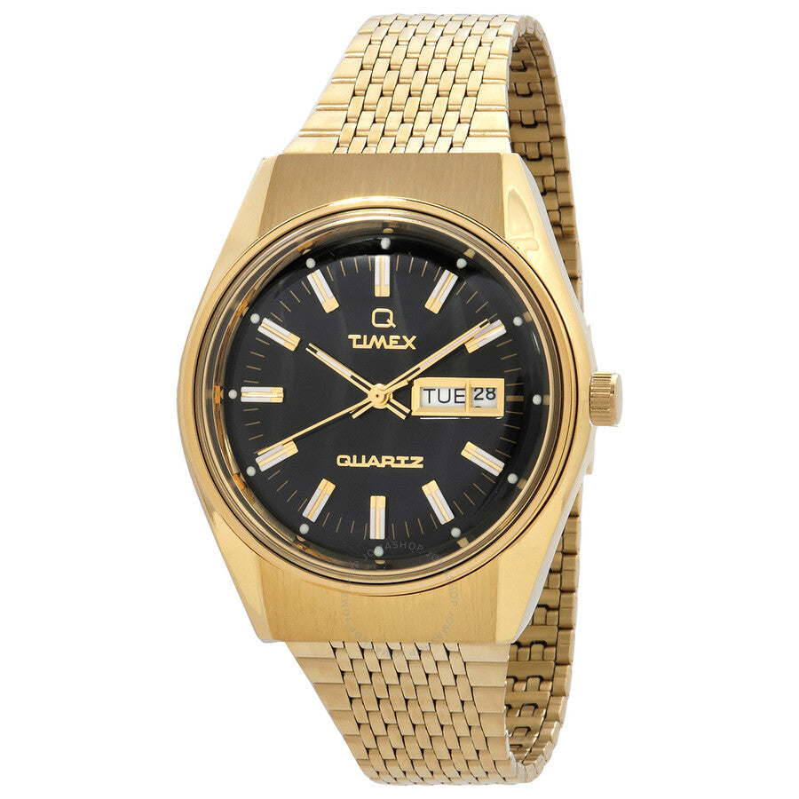 Timex Q Timex Falcon Eye Quartz Black Dial Men's Watch TW2W62500 - Dawson Watches