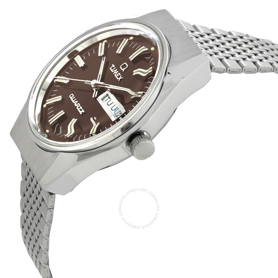Timex Q Timex Falcon Eye Quartz Brown Dial Men's Watch TW2W62400 - Dawson Watches #2