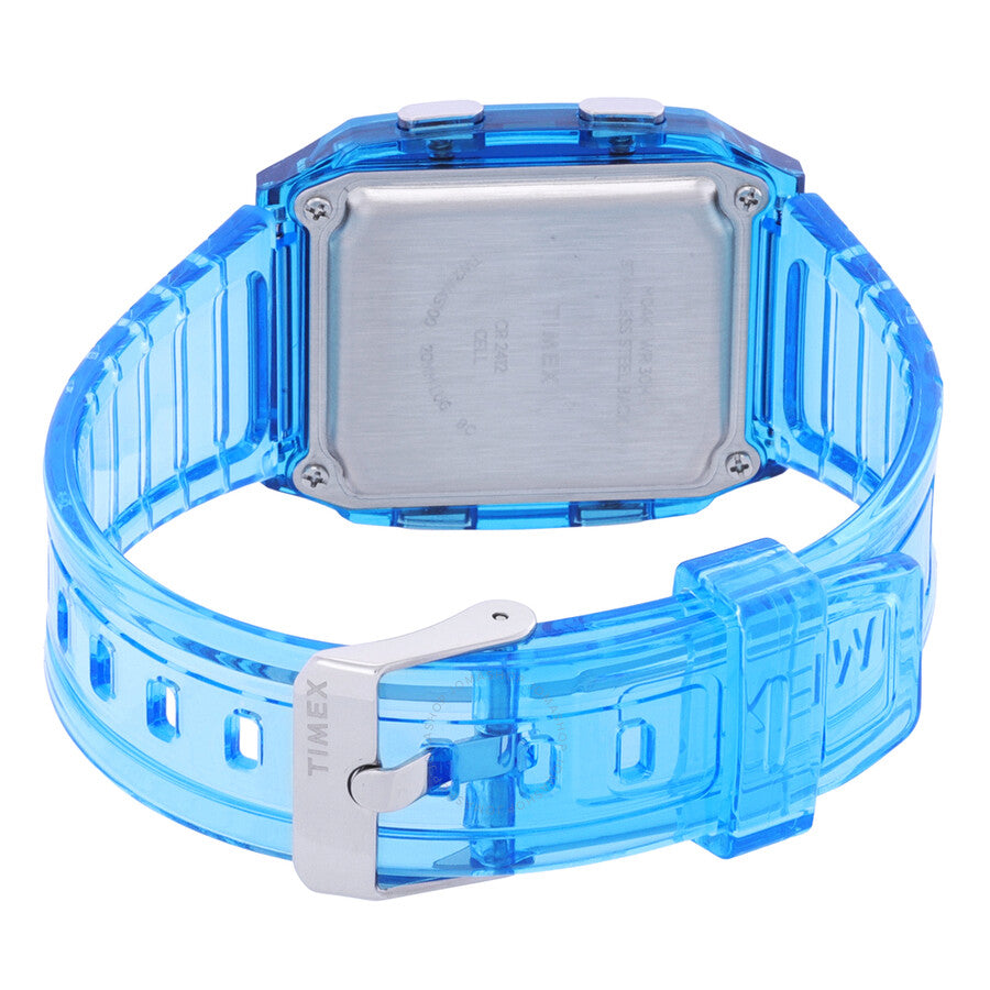 Timex Q Timex LCA Alarm Quartz Digital Resin Unisex Watch TW2W45100 - Dawson Watches #3