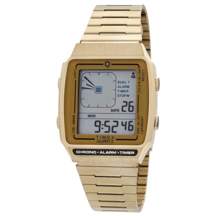 Timex Q Timex Reissue Quartz Analog-Digital White Dial Men's Watch TW2U72500ZV - Dawson Watches