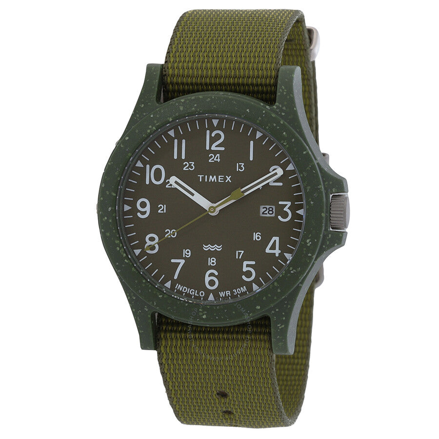 Timex Reclaim Ocea Quartz Green Dial Men's Watch TW2V96000 - Dawson Watches