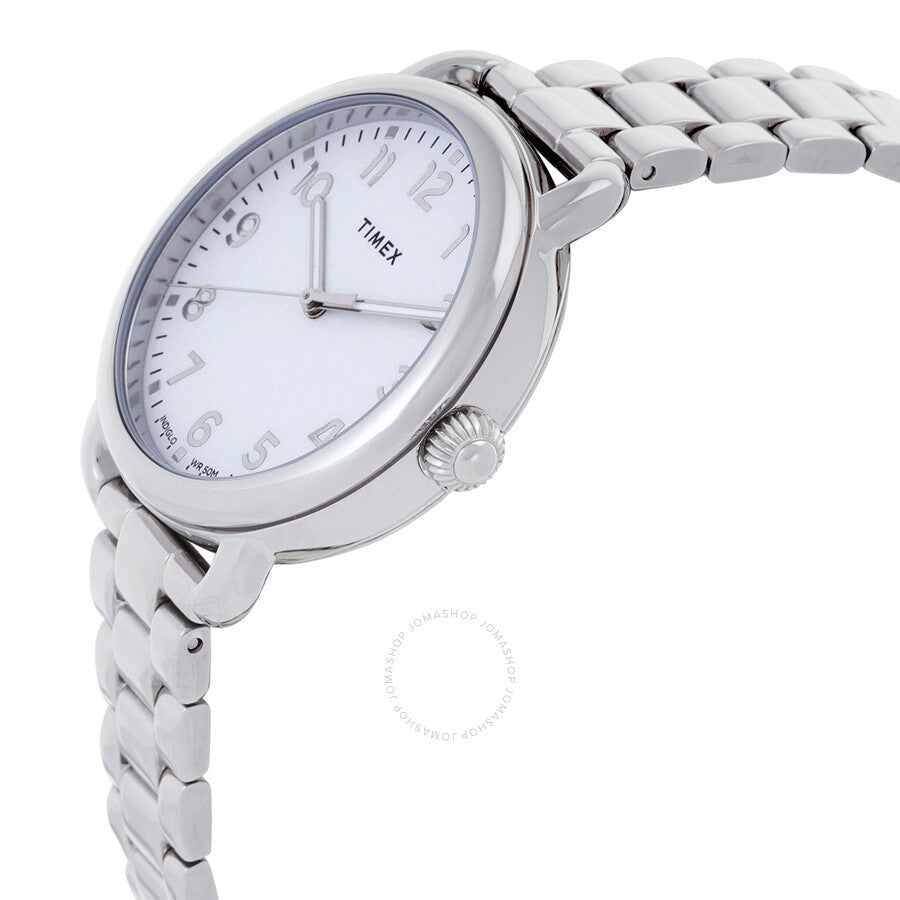 Timex Standard Quartz Silver-tone Dial Ladies Watch TW2U13700 - Dawson Watches #2