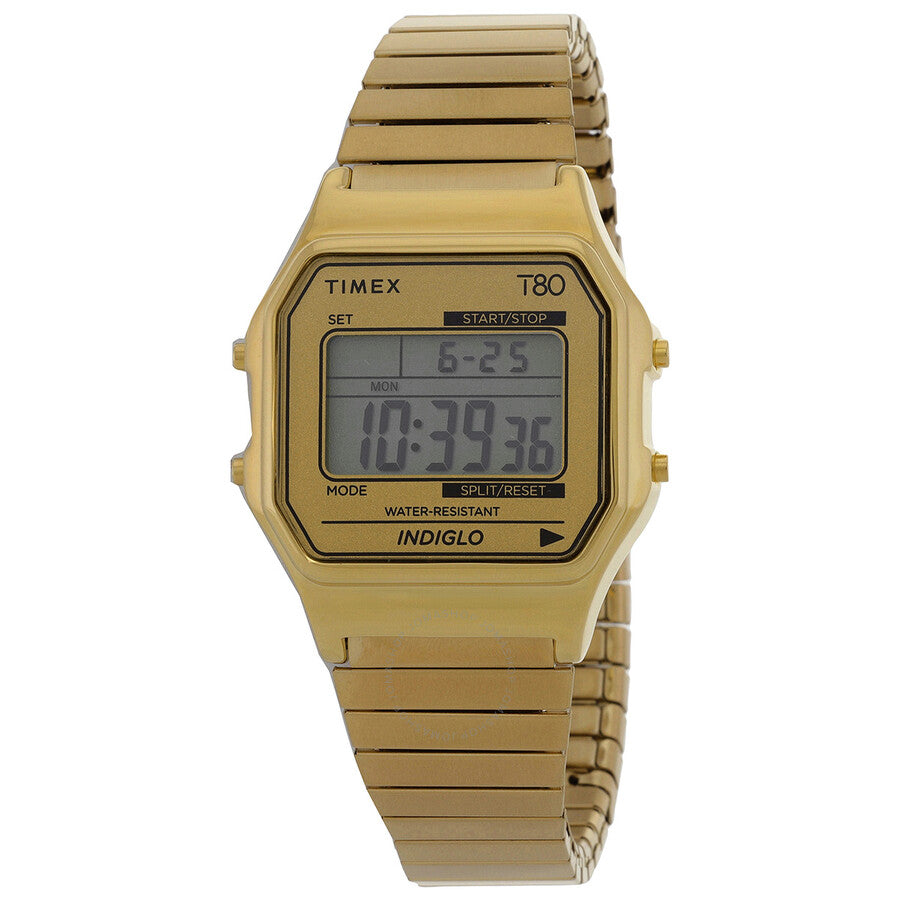 Timex T80 Alarm Quartz Digital Unisex Watch TW2W68100 - Dawson Watches