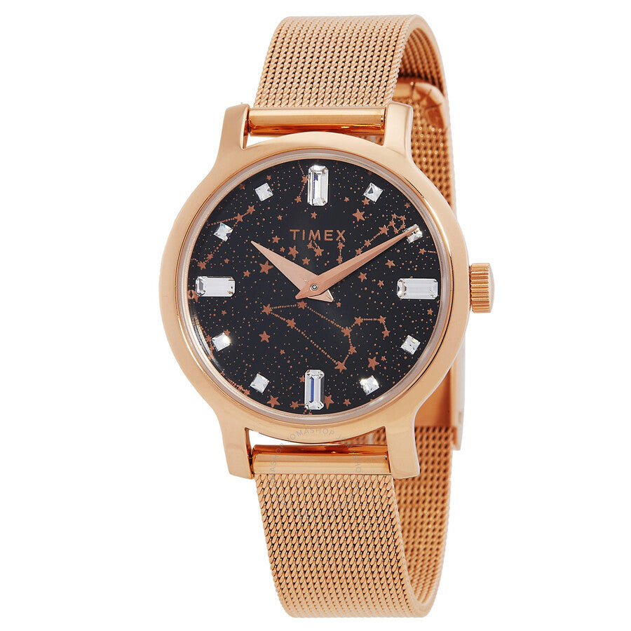 Timex Transcend Celestial Quartz Crystal Ladies Watch TW2V52100 - Dawson Watches