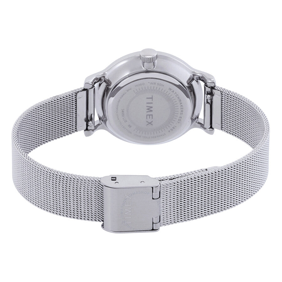 Timex Transcend Quartz Crystal Silver Dial Ladies Watch TW2U92900 - Dawson Watches #3