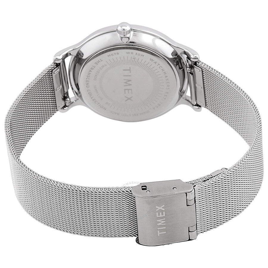 Timex Transcend Quartz Crystal Silver-Tone Dial Ladies Watch TW2V52400 - Dawson Watches #3