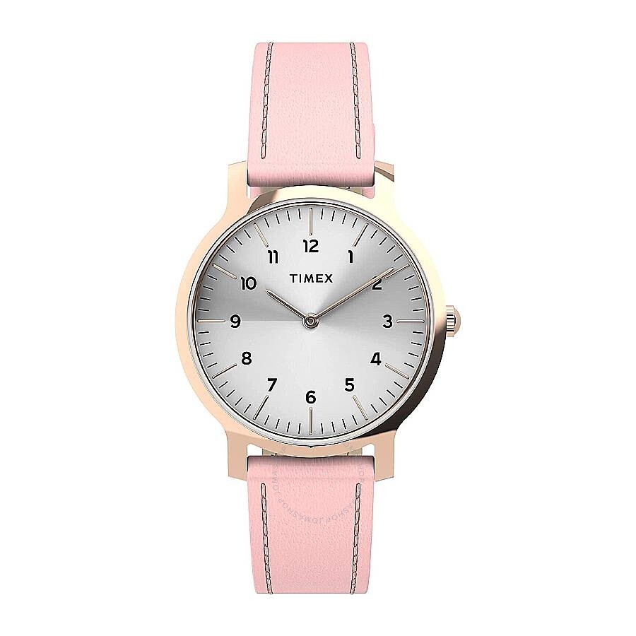Timex Trend Norway Quartz Silver Dial Ladies Watch TW2U22700VQ - Dawson Watches
