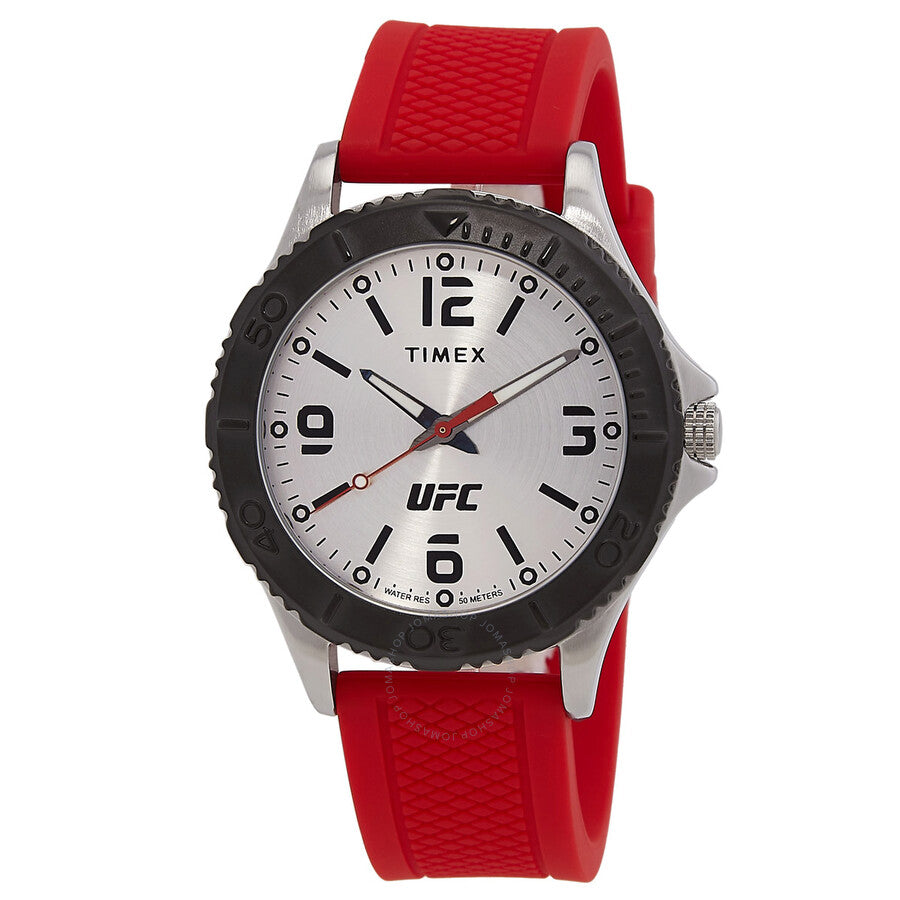 Timex UFC Gamer Quartz Silver Dial Men's Watch TW2V58200 - Dawson Watches