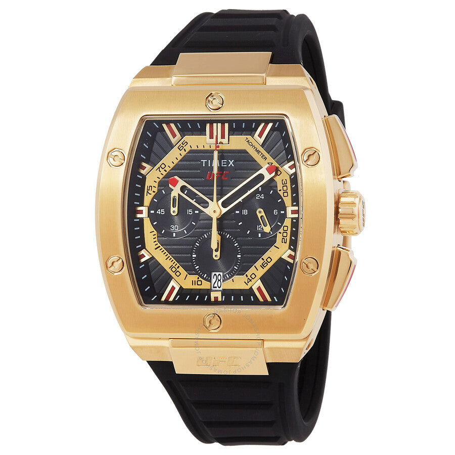 Timex UFC Street Animal Chronograph Quartz Black Dial Men's Watch TW2V88000JR - Dawson Watches