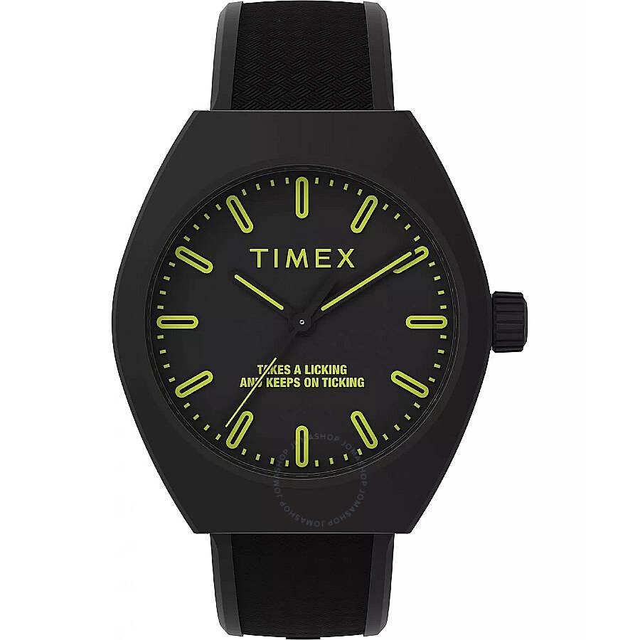 Timex Urban Pop Quartz Black Dial Unisex Watch TW2W42400VQ - Dawson Watches