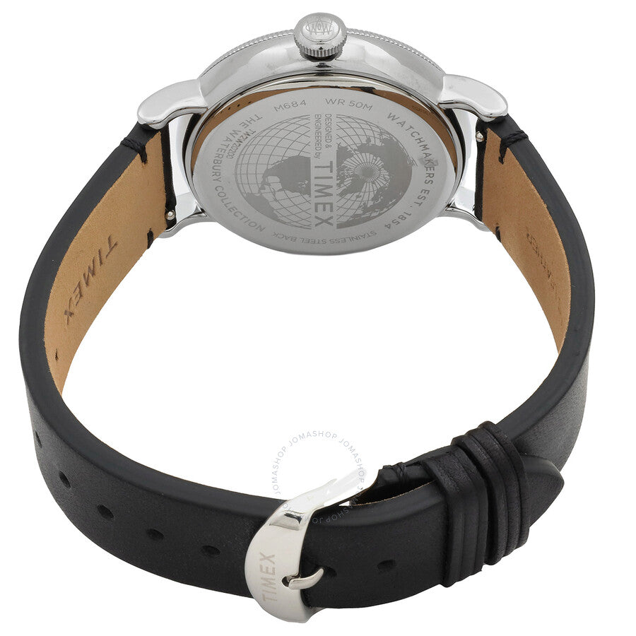 Timex Waterbury Standard Quartz Black Dial Men's Watch TW2W20200 - Dawson Watches #3