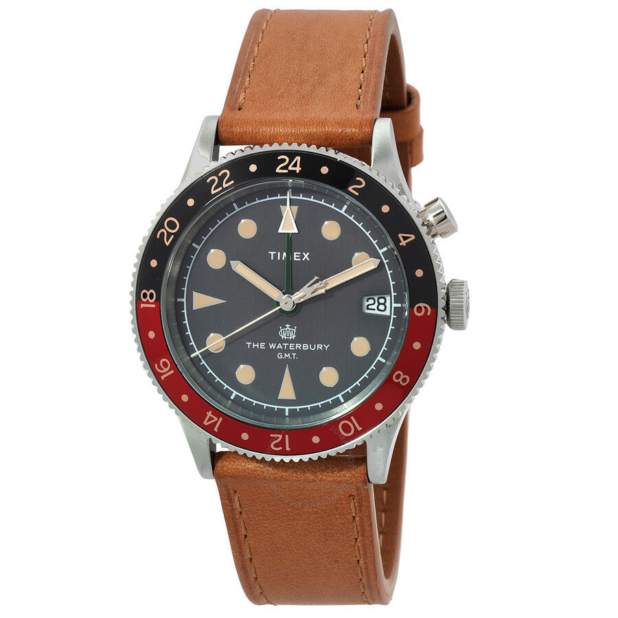 Timex Waterbury Traditional GMT Quartz Men's Watch TW2V74000VQ - Dawson Watches