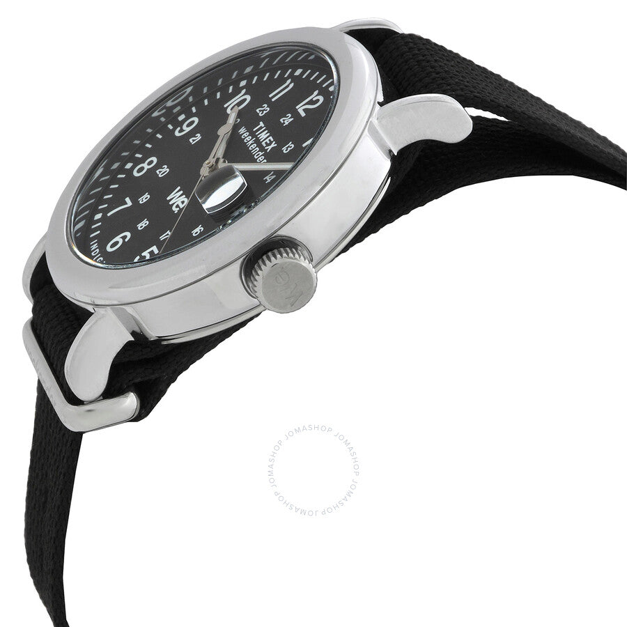 Timex Weekender Quartz Black Dial Unisex Watch TW2W85700 - The Watches Men & Co #2
