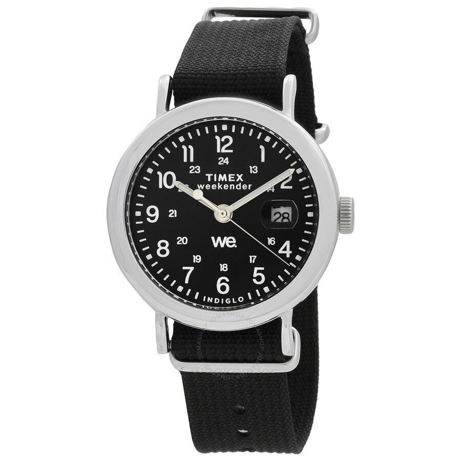 Timex Weekender Quartz Black Dial Unisex Watch TW2W85700 - Dawson Watches